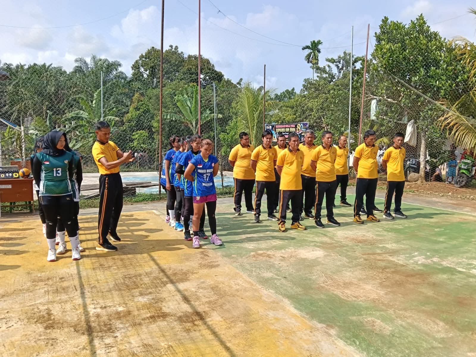 Pembukaan Kejuaraan Bola Voli Kapolres CUP 2026