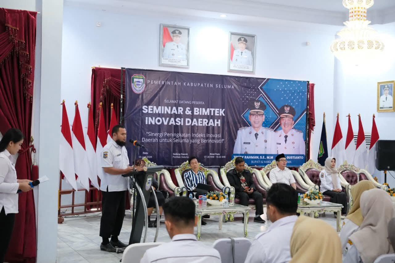 Pemkab Seluma Dorong Inovasi Daerah dan Penguatan Komunikasi Digital Melalui Seminar dan  Bimtek