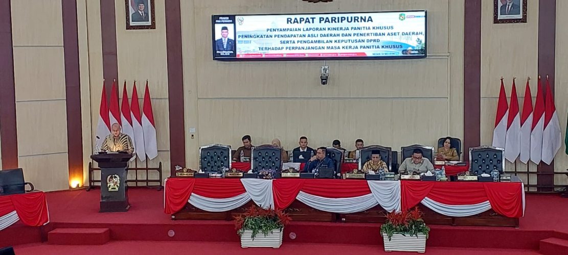 DPRD Medan Setujui Perpanjangan Masa Kerja Pansus PAD