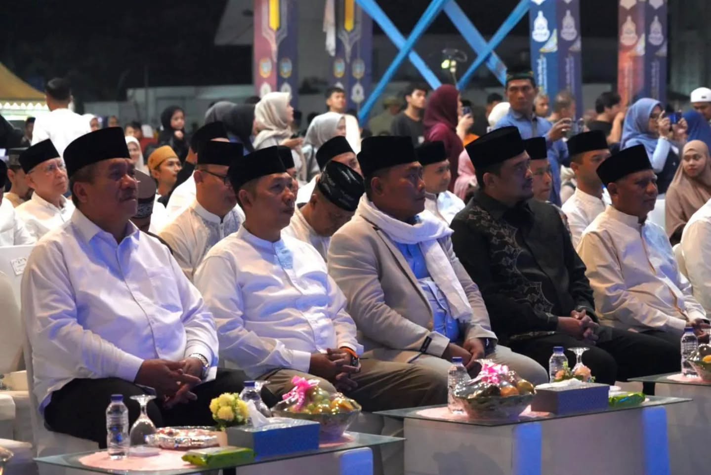 Bupati Taput Hadiri Penutupan MTQ ke-40 Sumut di Medan