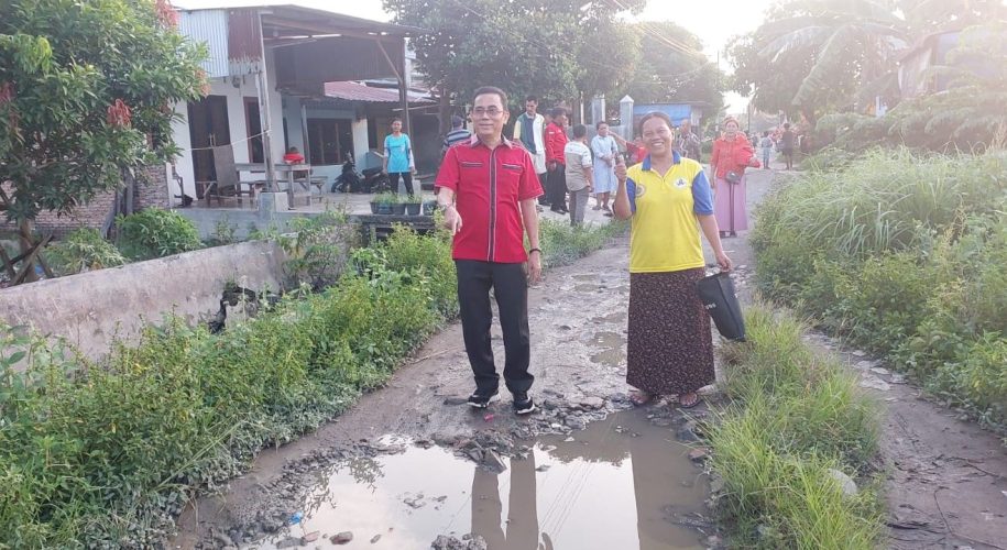 DPRD Medan Minta Jalan Benteng dan LPJU di Mabar Hilir Dibenahi