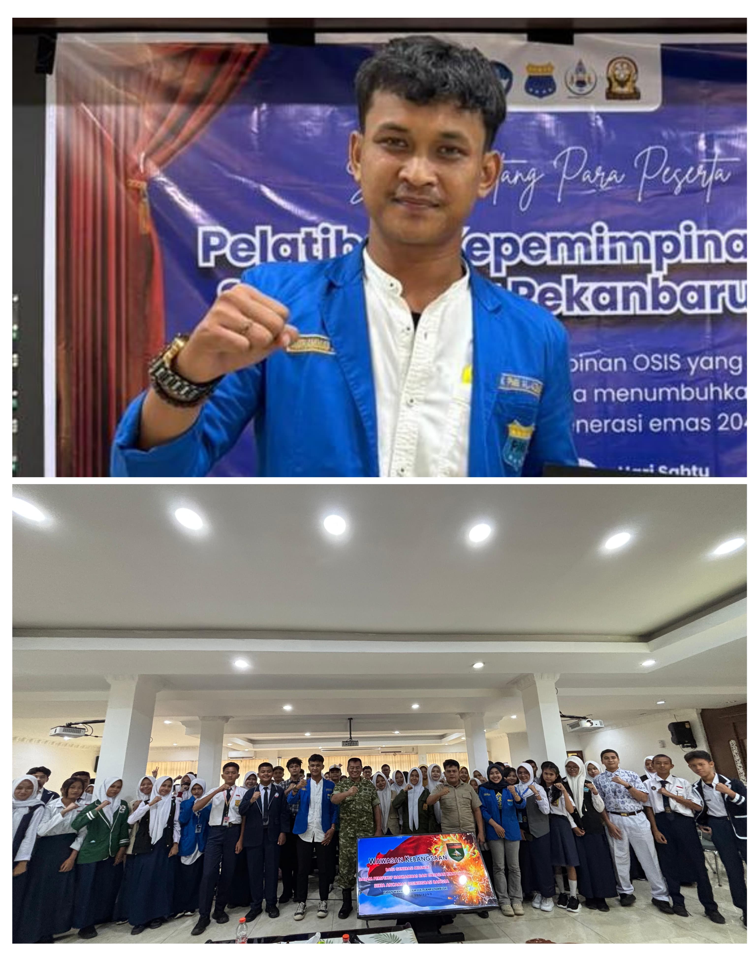 PC PMII Kota Pekanbaru Sukses Gelar Pelatihan Kepemimpinan OSIS untuk Seluruh SMP Se-Kota Pekanbaru