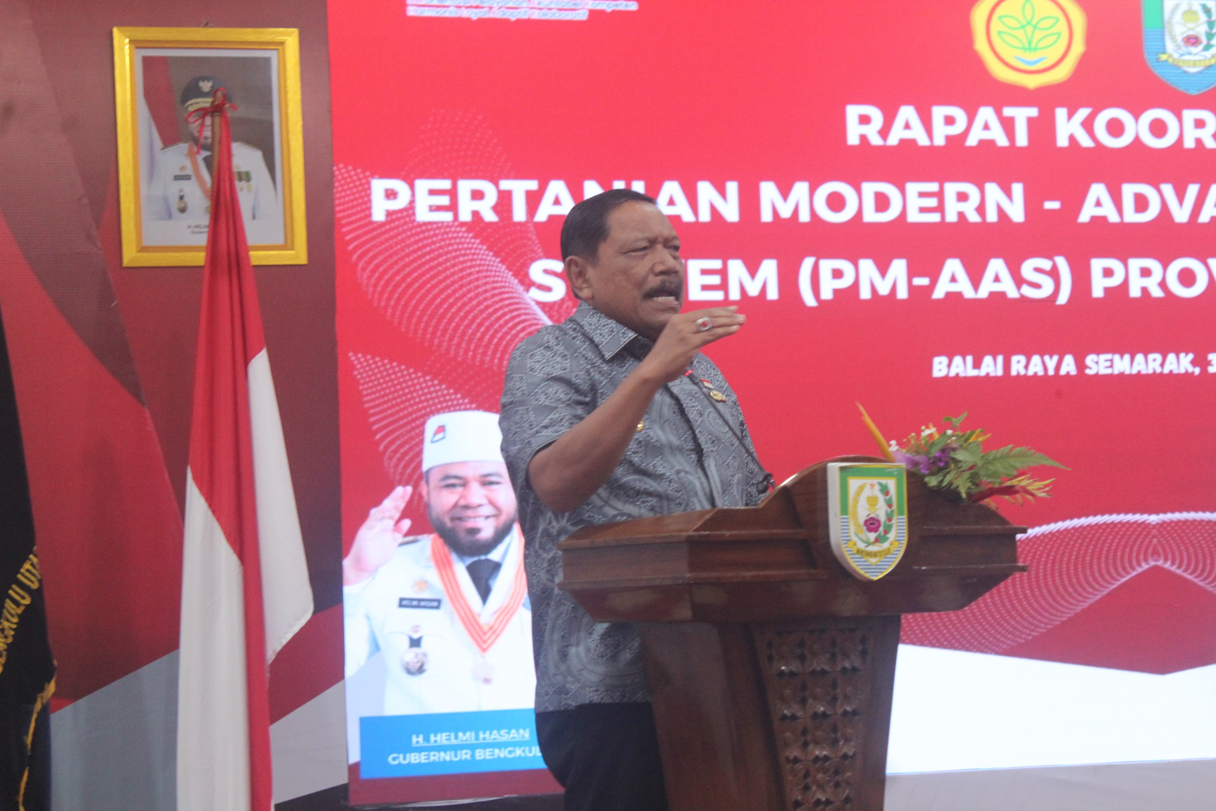 Sukseskan Penerapan PM-AAS, Wagub Mian Minta BWSS VII Pastikan Ketersediaan Irigasi untuk Pertanian Modern