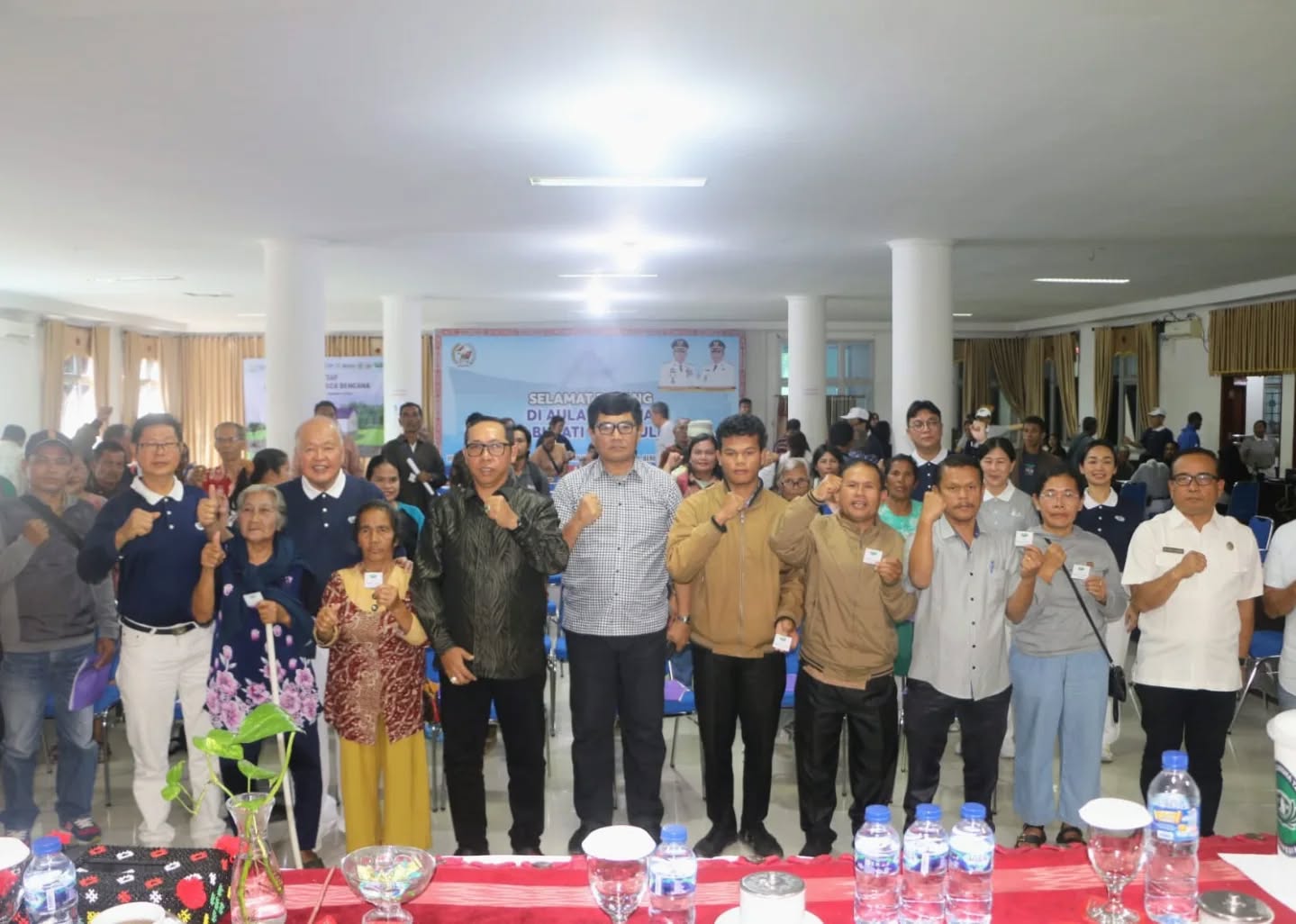 Kampung Parsaoran Nauli Siap Dihuni, Bupati Taput Undi Penerima Huntap