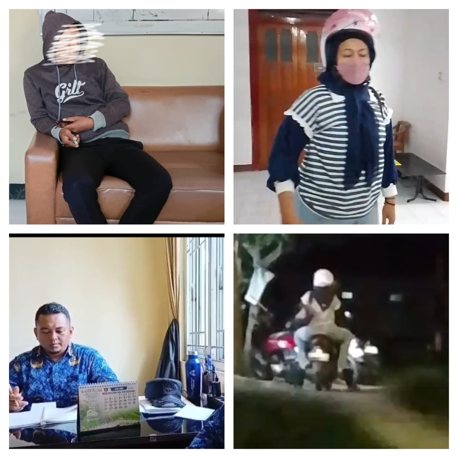 Oknum PNS Warga Desa Bagor Kulon RT 4 RW 3 Kecamatan Bagor Nganjuk di Grebek Berselingkuh di Salah Satu Hotel di Nganjuk