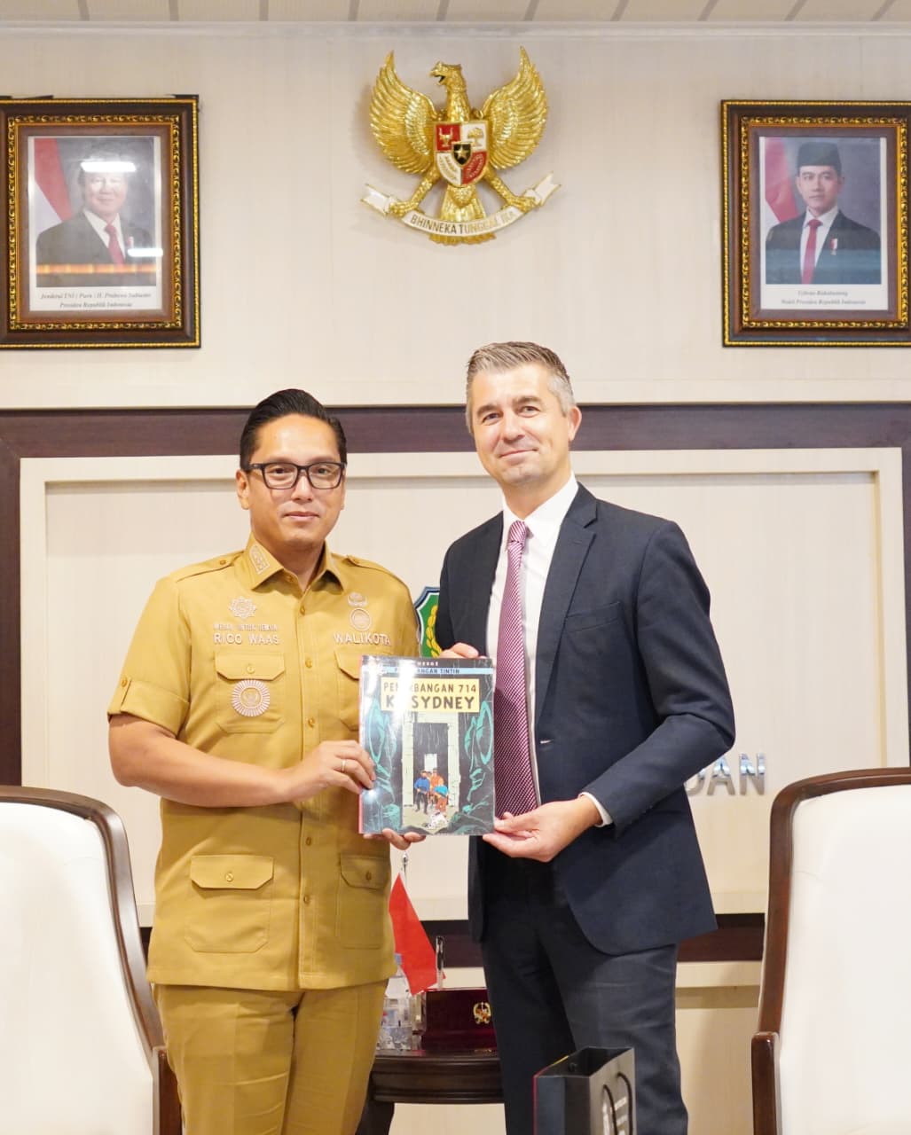 Dubes Belgia Kunjungi Medan, Bahas Kerja Sama Multisektor