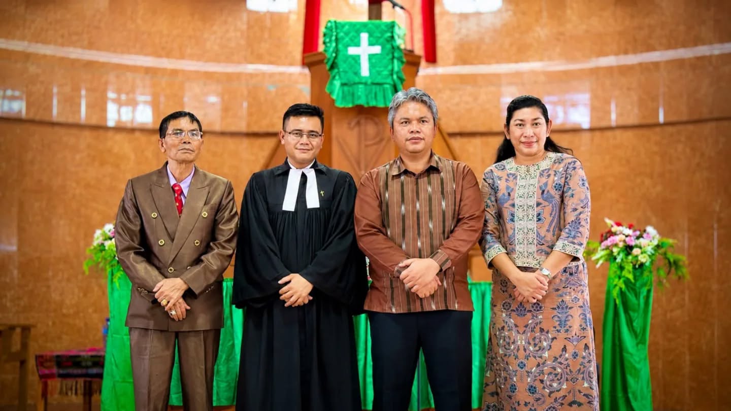Wabup Taput Hadiri Lepas-Sambut Pendeta HKBP Resort Sibaganding
