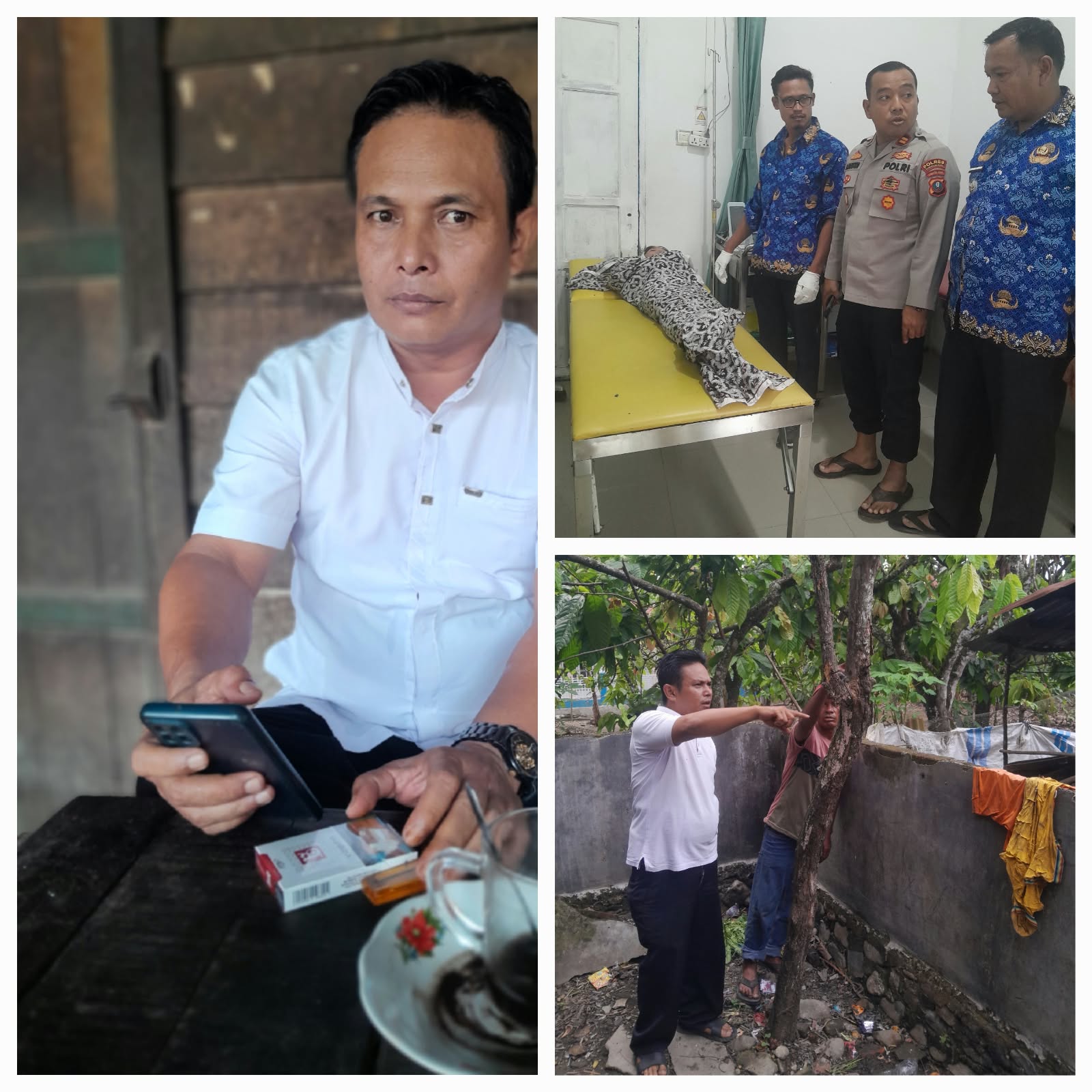 Kepala Desa Pasar Baru Malintang Berduka dan Serahkan Penyelidikan Kasus Nabila Aisyah Lubis ke Pihak Berwajib