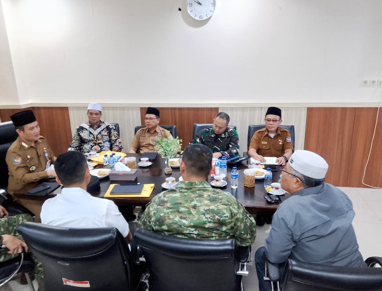 Dukung Kesejahteraan Warga, Pemprov Bengkulu dan TNI Matangkan Karya Bakti Skala Besar
